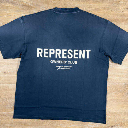 Represent Owners Club T-Shirt in Midnight Navy