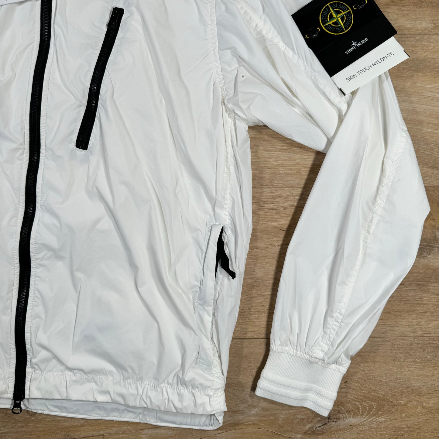 Stone Island Skin Touch Nylon-TC Jacket in White