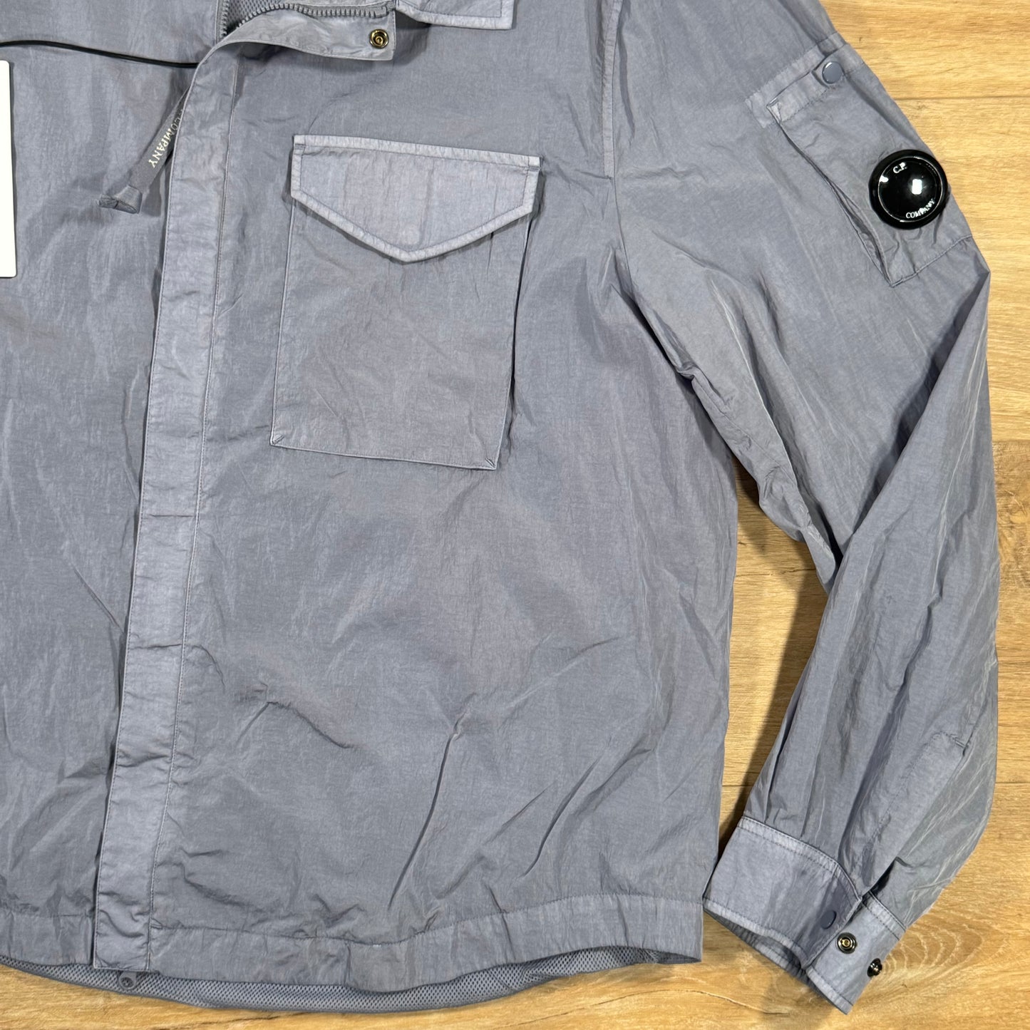 C.P. Company Chrome-R Lens Overshirt in Lavender Violet