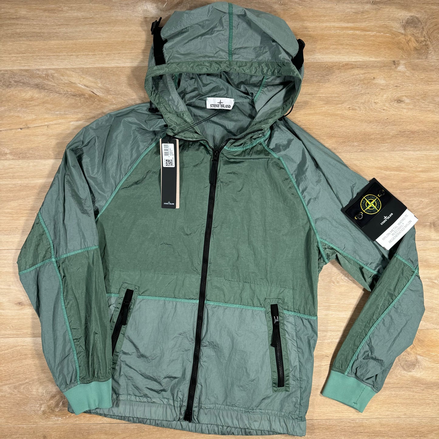 Stone Island Nylon Metal Watro-TC Jacket in Light Green