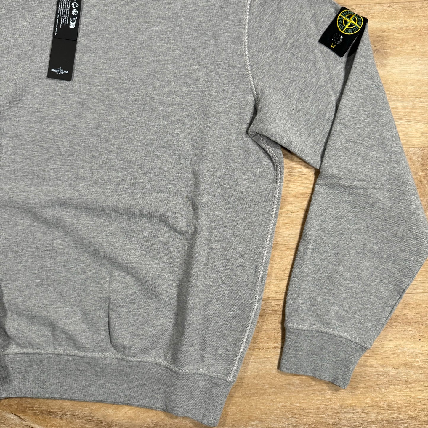 Stone Island Junior Crewneck Sweatshirt in Grey