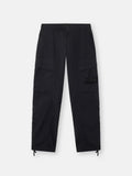 Stone Island Nylon Smerigliato Ghost Cargo Trousers in Black
