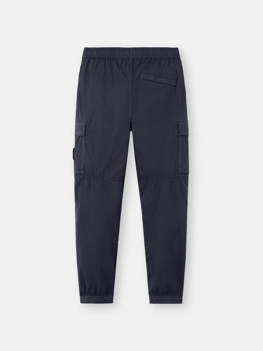 Stone Island Stretch Cotton Tela Paracadute Cargo Trousers in Navy