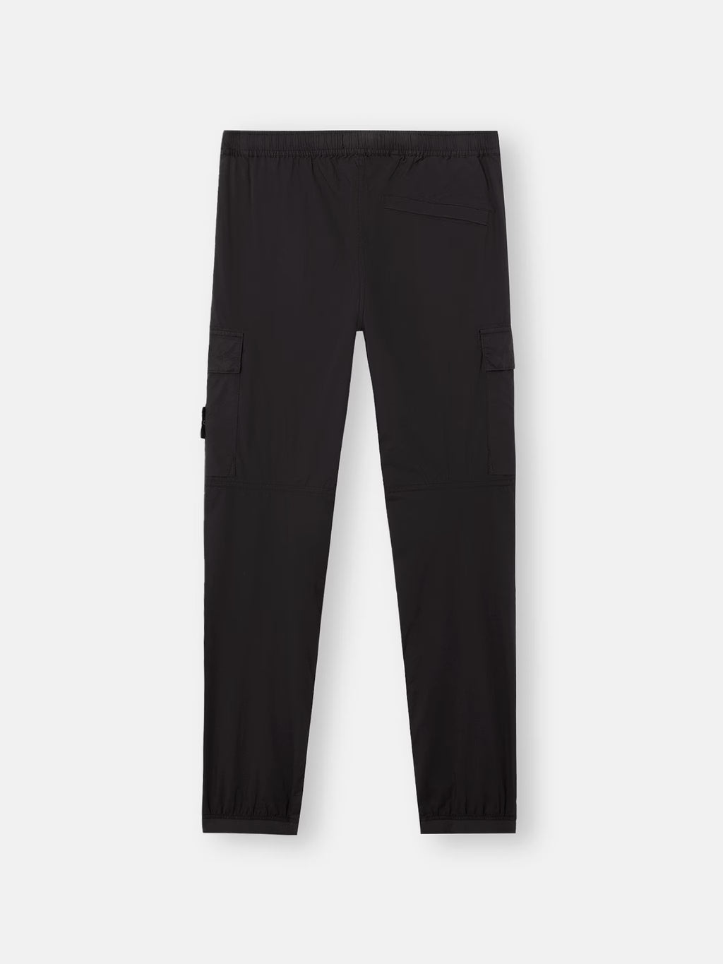 Stone Island Stretch Cotton Tela Paracadute Cargo Trousers in Black