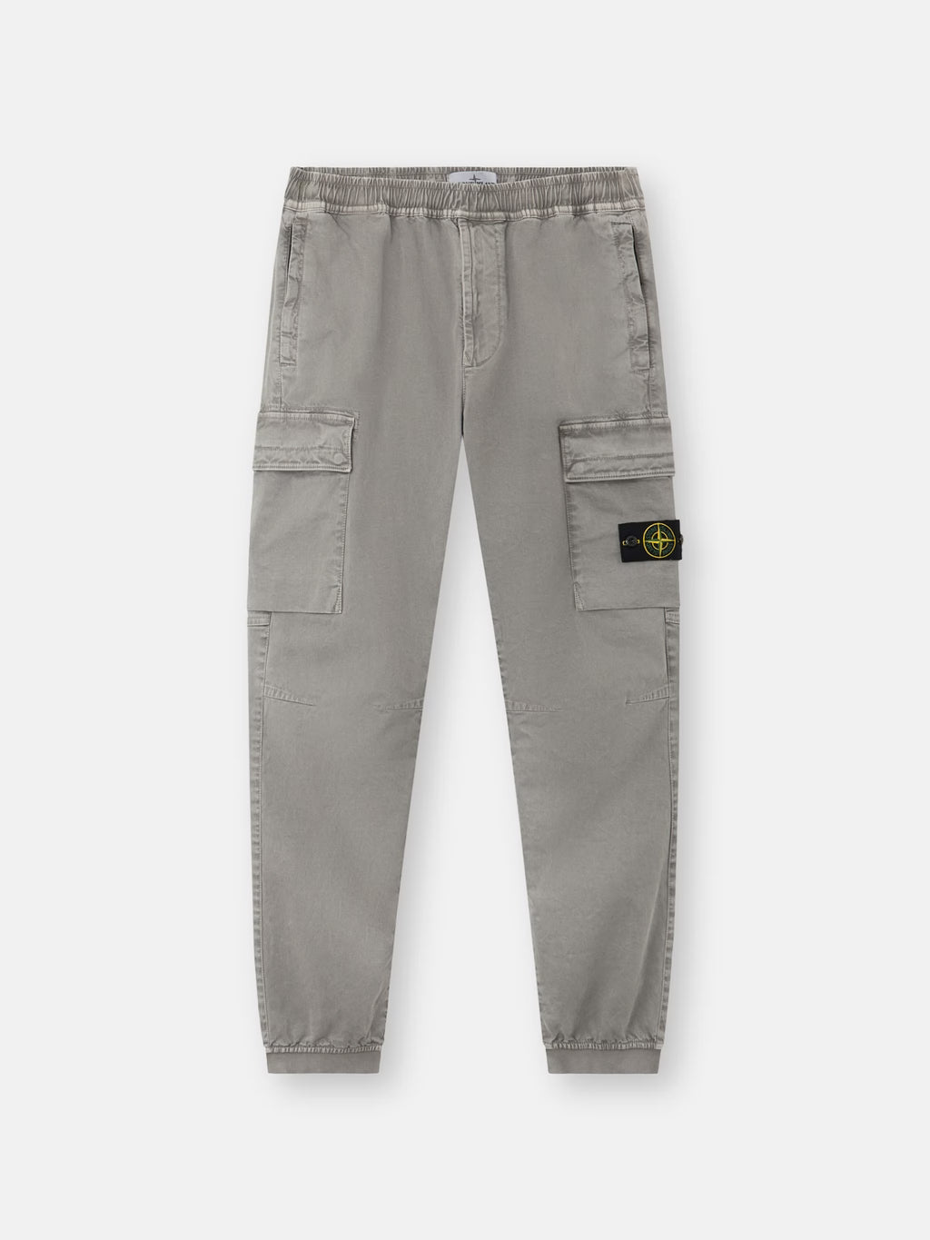 Stone Island Stretch Broken Twill Old Effect Cargo Pants in Grey