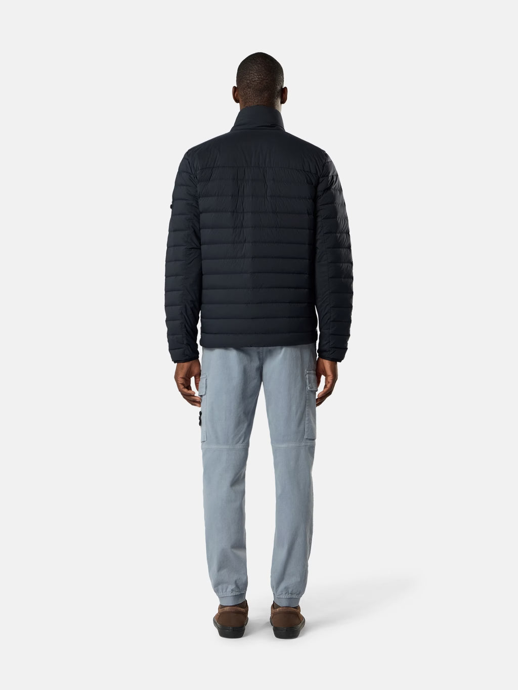 Stone Island Stretch Broken Twill Old Effect Cargo Pants in Ash Grey