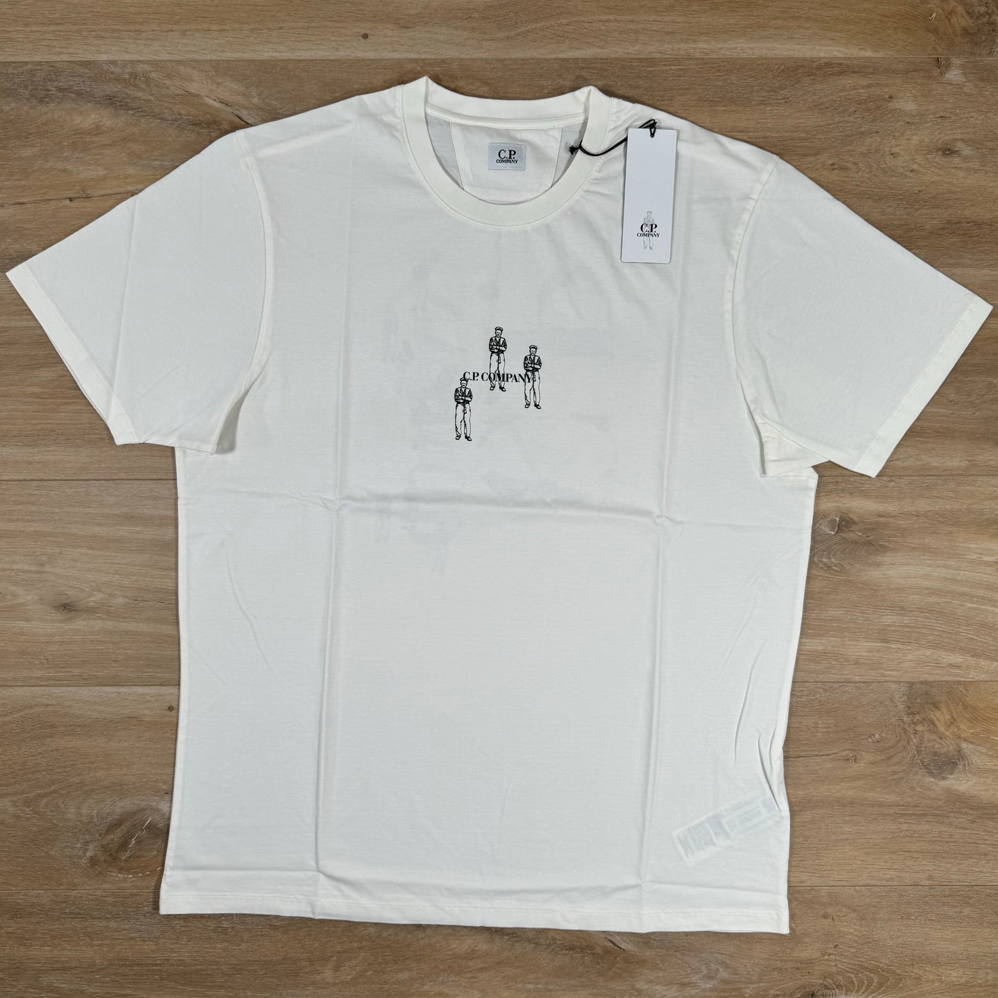 C.P. Company Relaxed Graphic T-Shirt in White