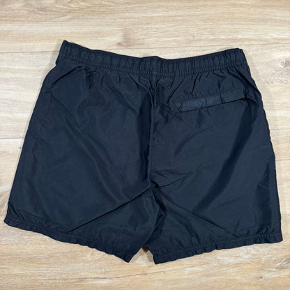 Stone Island Brushed Nylon Swim Shorts in Black