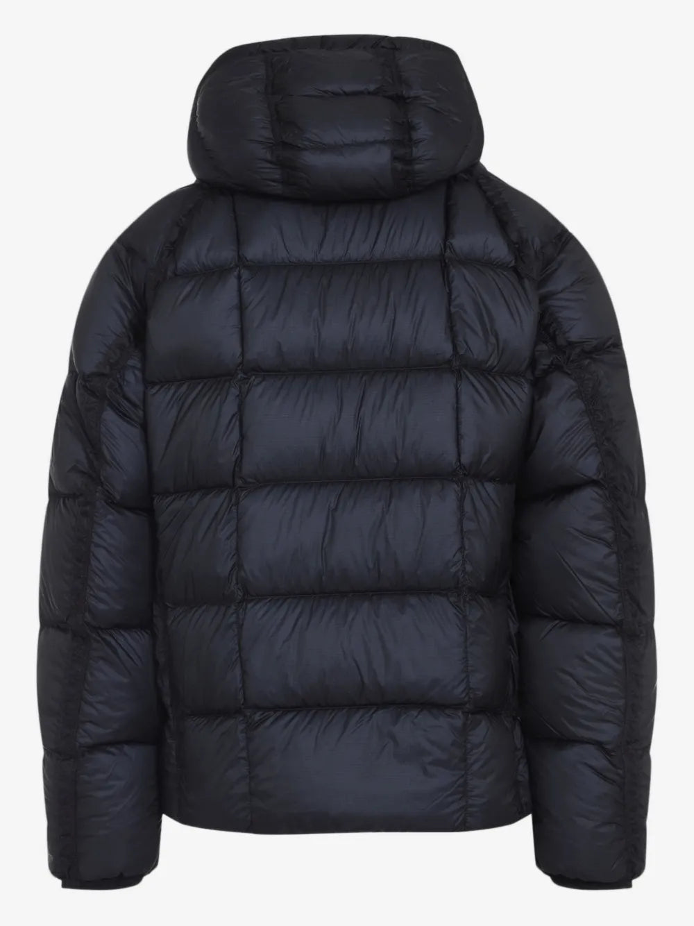 C.P. Company D.D. Shell Lens Puffer Jacket in Navy