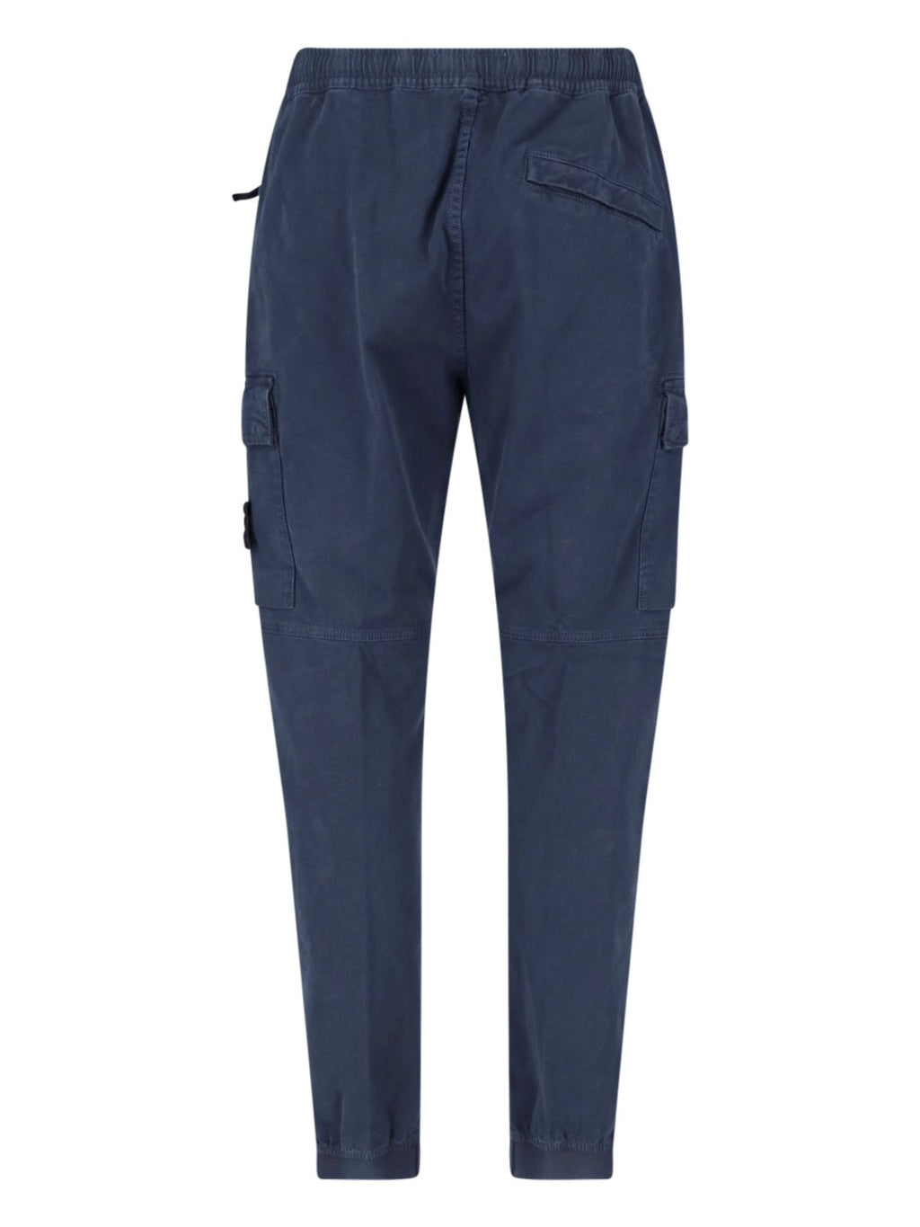 Stone Island Stretch Broken Twill Old Effect Cargo Pants in Navy