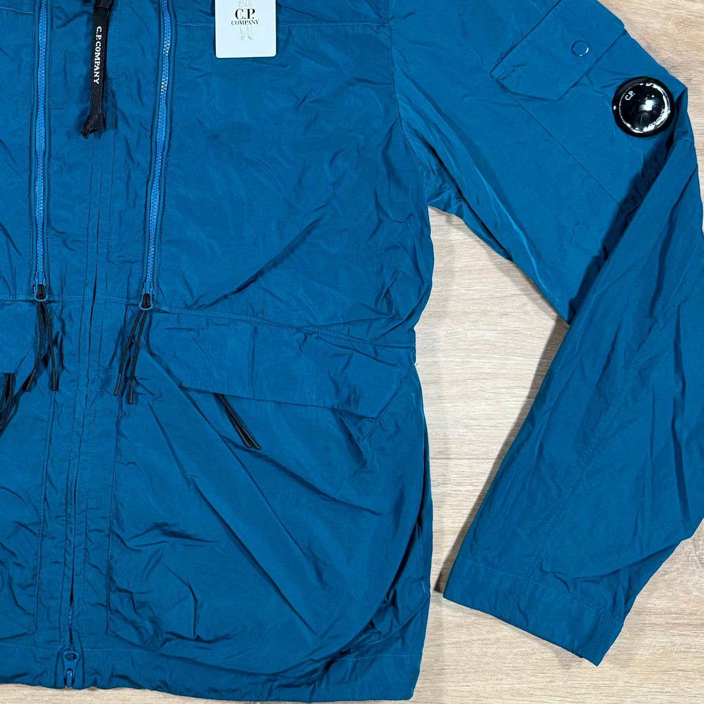 C.P. Company Chrome Lens Jacket in Ink Blue