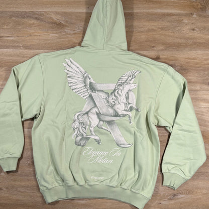 Represent Elegance In Motion Hoodie in Matcha
