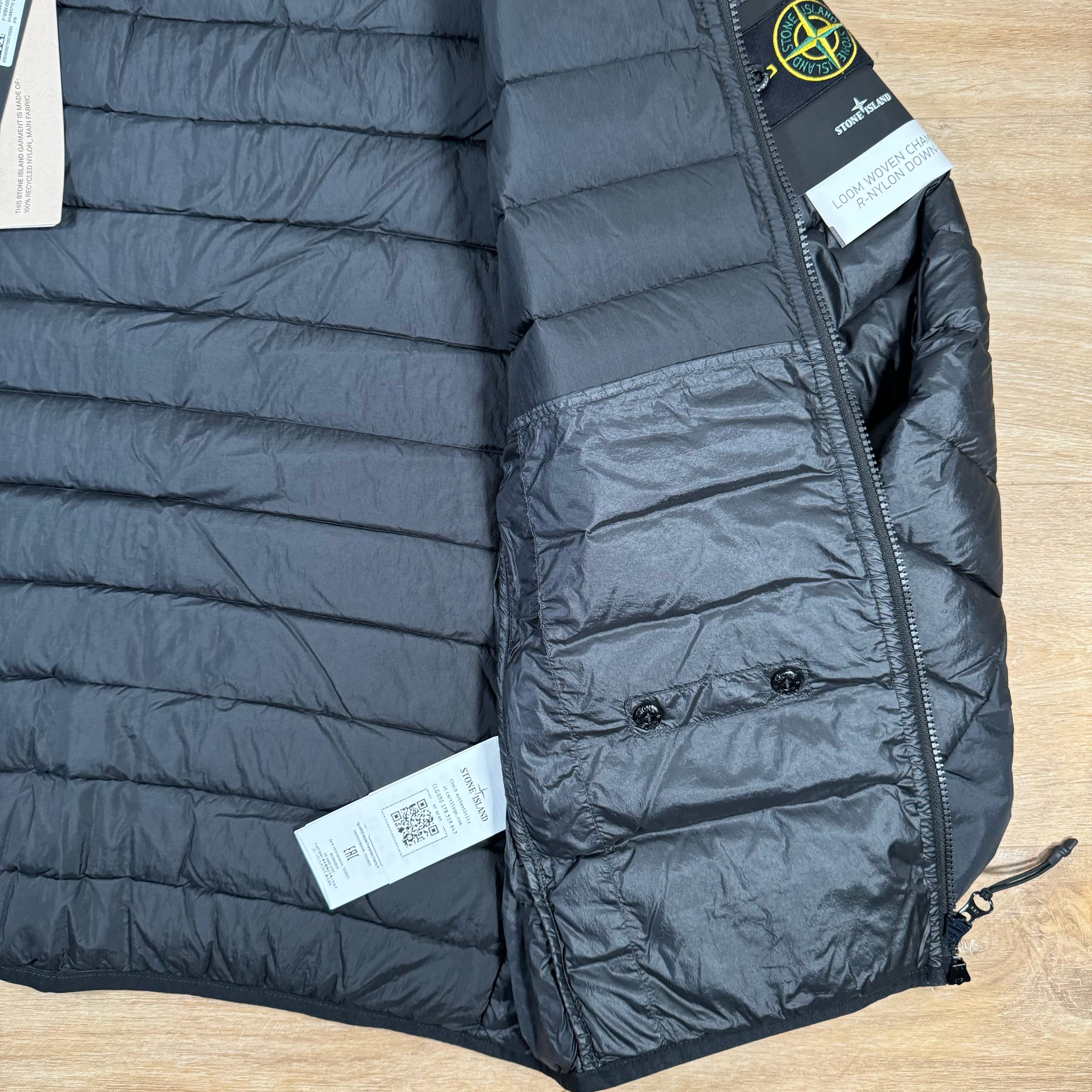 Stone Island Loom Woven Chambers Nylon Down-TC Jacket in