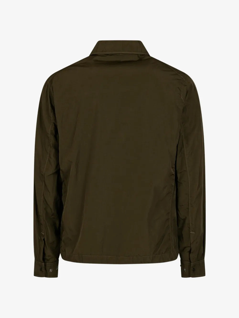 C.P. Company Chrome-R Chest Pocket Lens Overshirt in Ivy Green