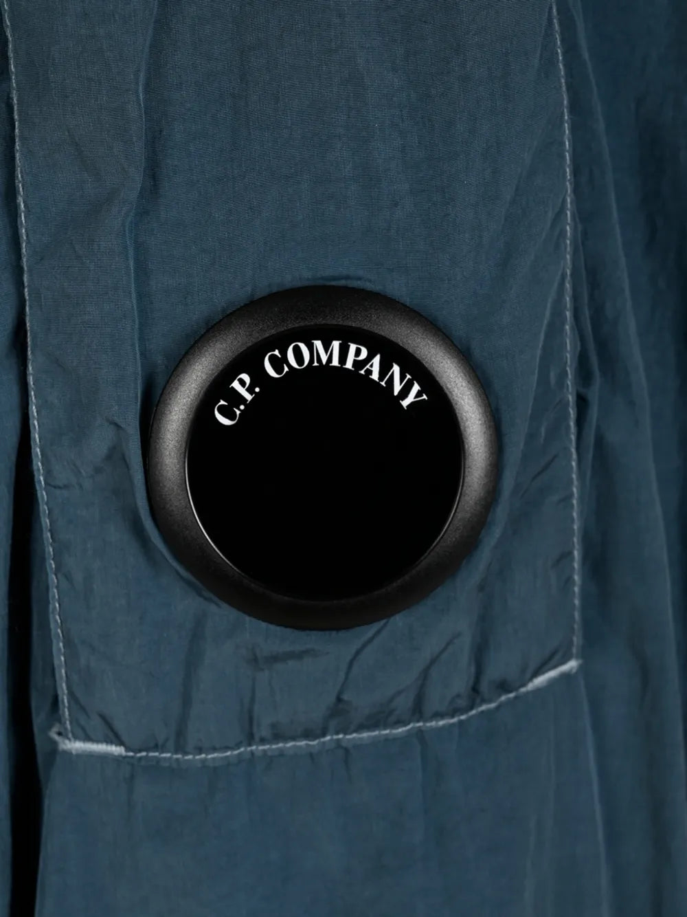 C.P. Company Chrome-R Chest Pocket Lens Overshirt in Orion Blue
