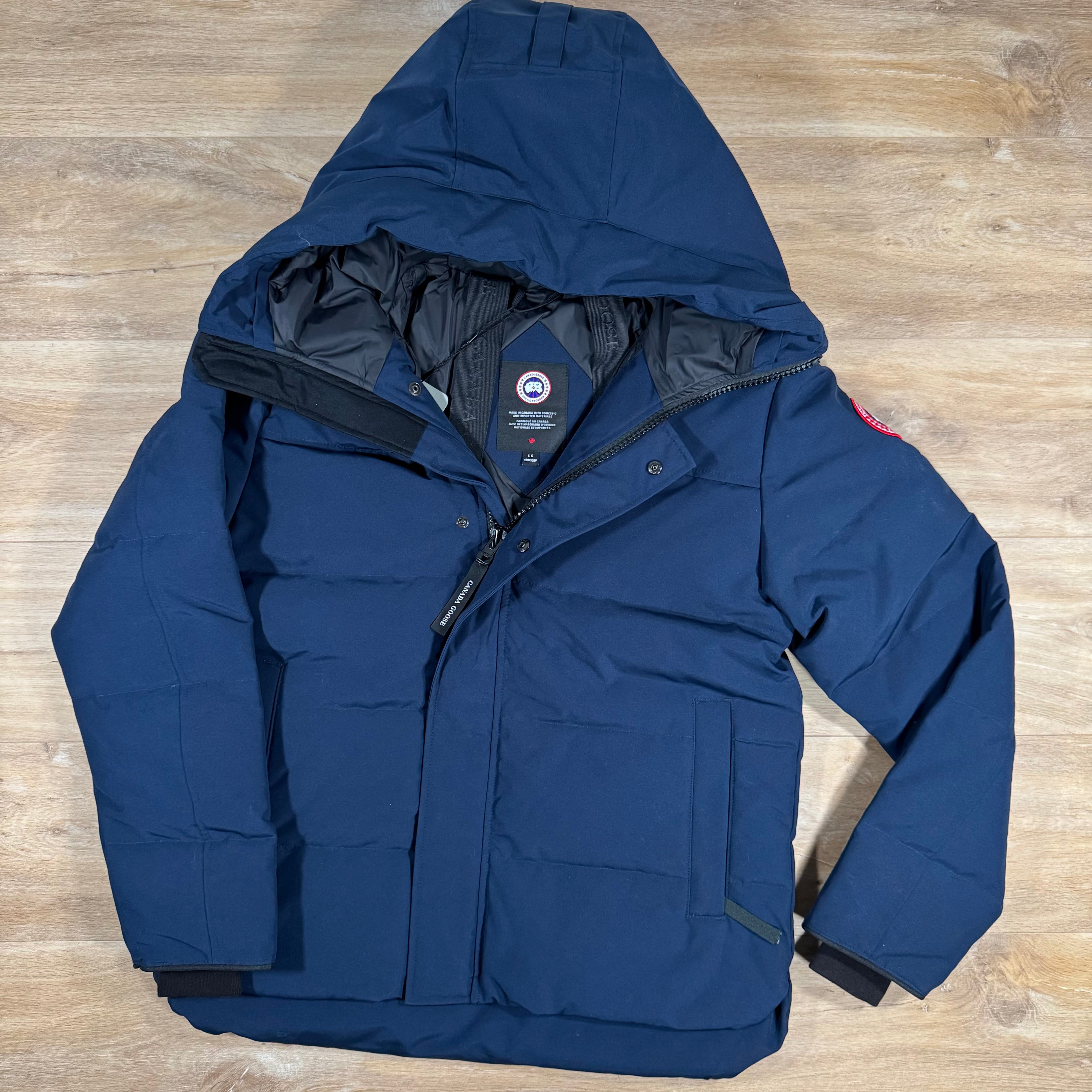 Canada Goose MacMillan Parka in Navy LABEL MENSWEAR