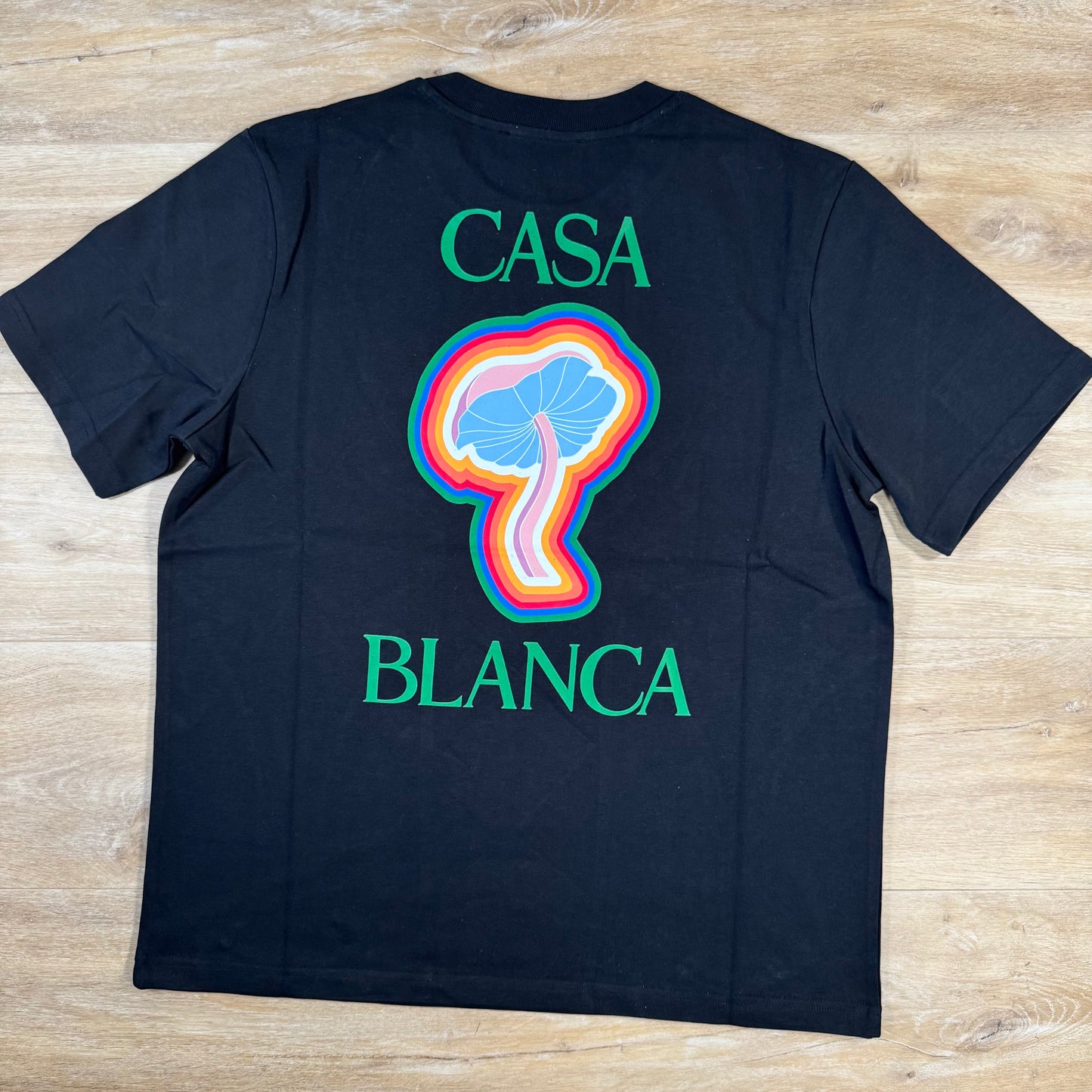 Casablanca Mushroom T-Shirt in Black