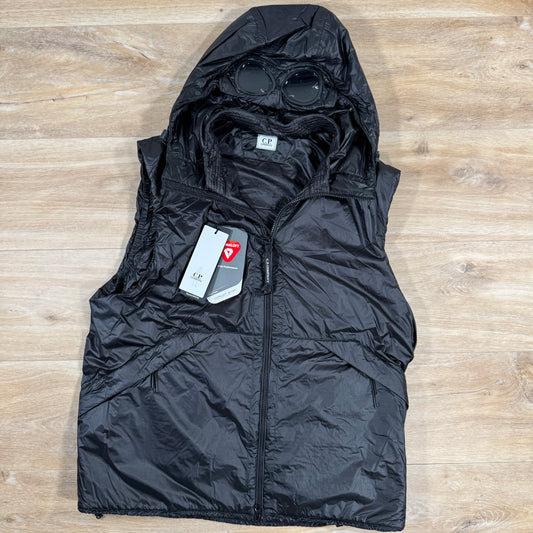 C.P. Company Nada Shell Primaloft Goggle Vest in Black