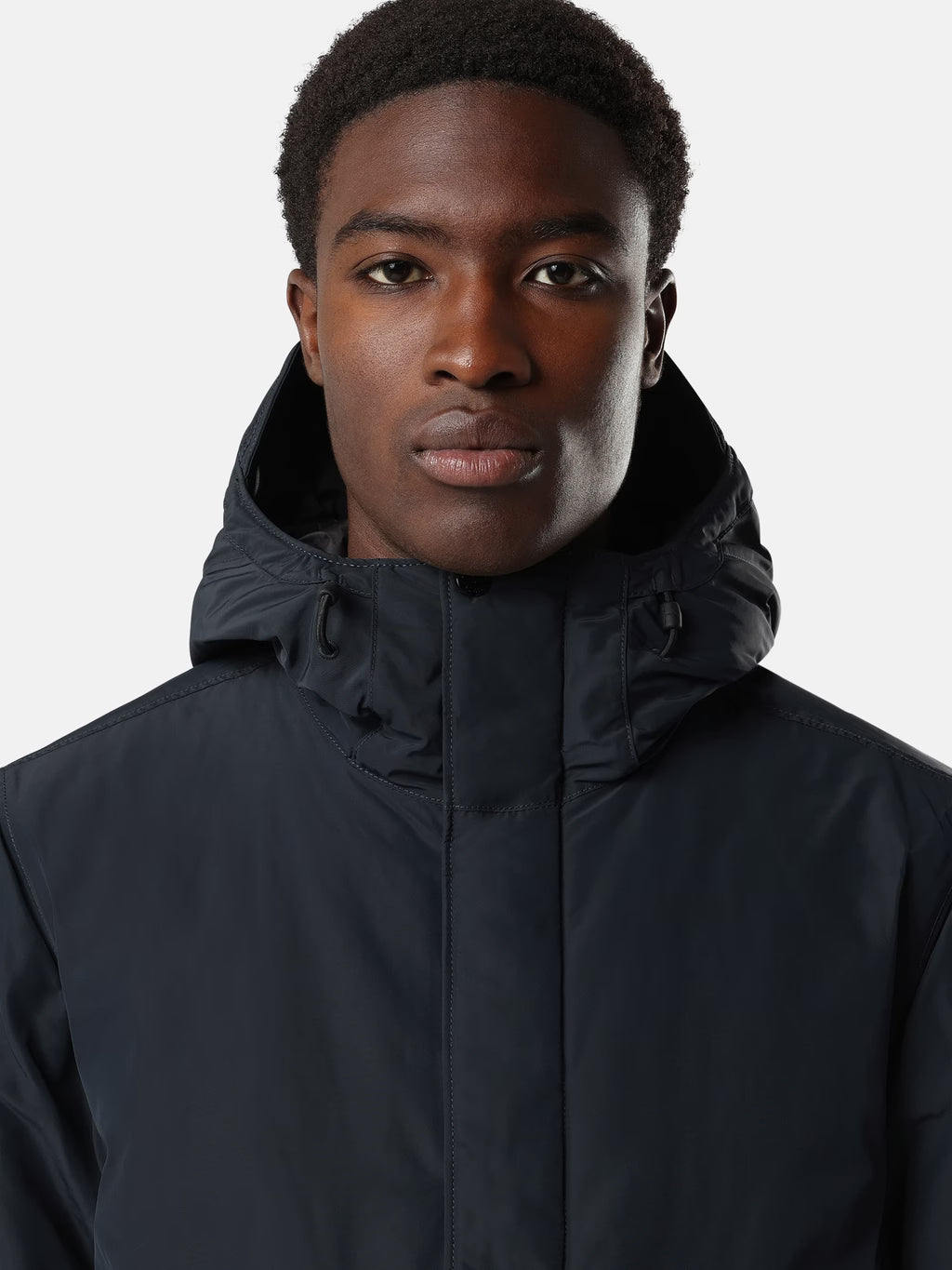 Stone Island Micro Twill Padded Jacket in Navy