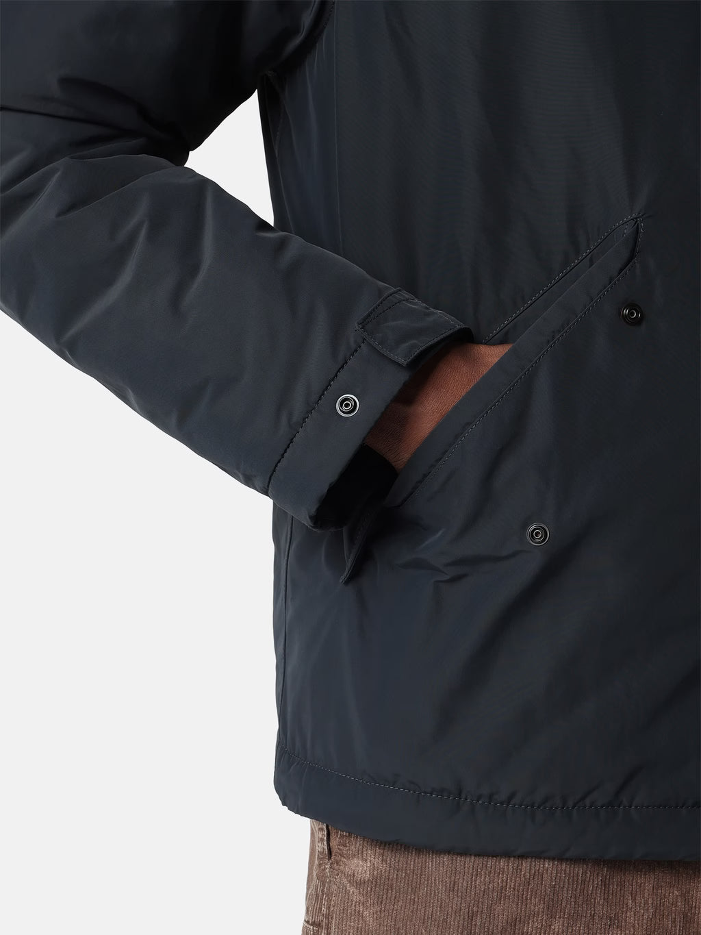 Stone Island Micro Twill Padded Jacket in Navy