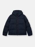 Stone Island Matt Ripstop Cordura Advanced Fabrics Down Jacket in Navy