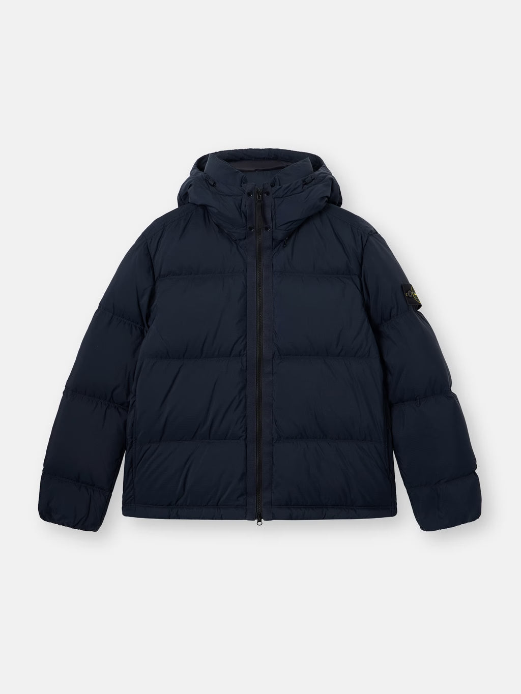 Stone Island Matt Ripstop Cordura Advanced Fabrics Down Jacket in Navy