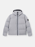 Stone Island Matt Ripstop Cordura Advanced Fabrics Down Jacket in Ash Grey