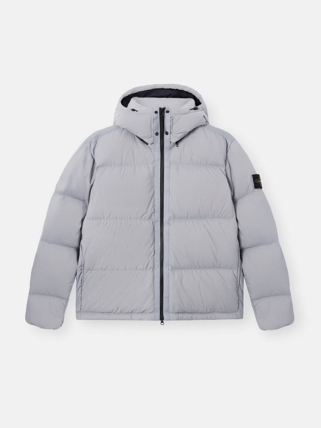 Stone Island Matt Ripstop Cordura Advanced Fabrics Down Jacket in Ash Grey