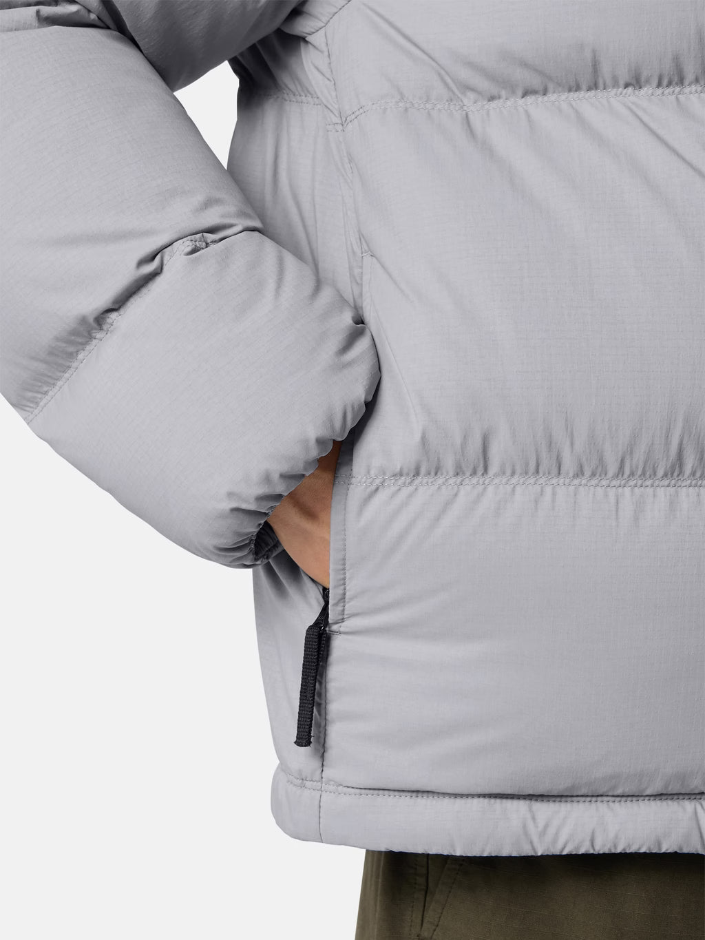 Stone Island Matt Ripstop Cordura Advanced Fabrics Down Jacket in Ash Grey