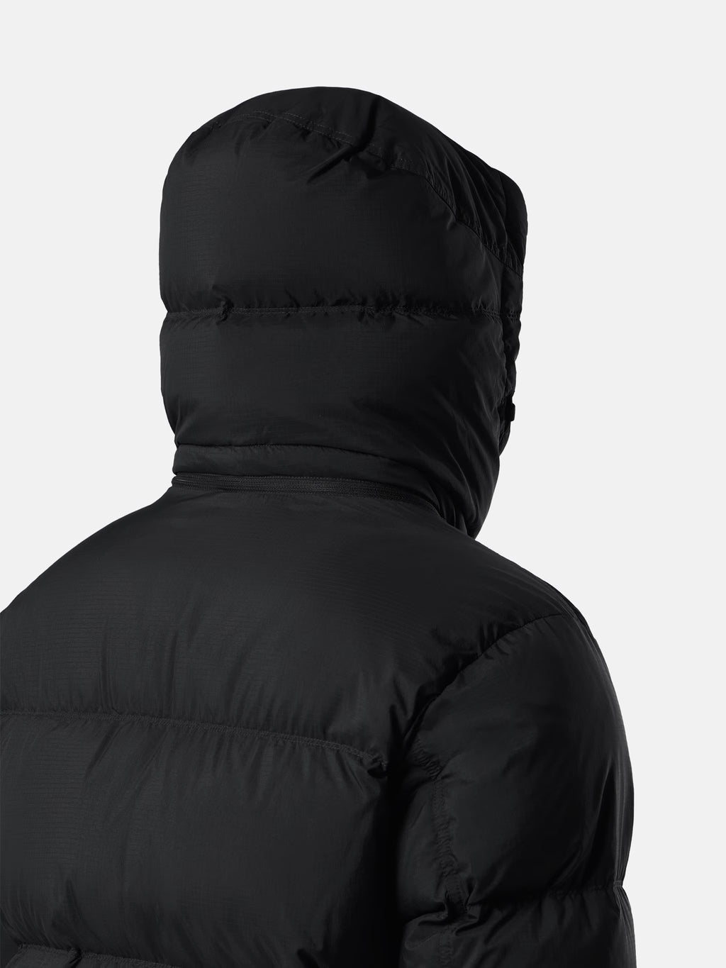 Stone Island Matt Ripstop Cordura Advanced Fabrics Down Jacket in Black