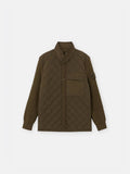 Stone Island Nylon Smerigliato Ghost Padded Jacket in Military Green