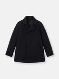 Stone Island David-TC Ghost Padded Peacoat in Black