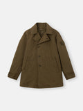 Stone Island David-TC Ghost Padded Peacoat in Military Green