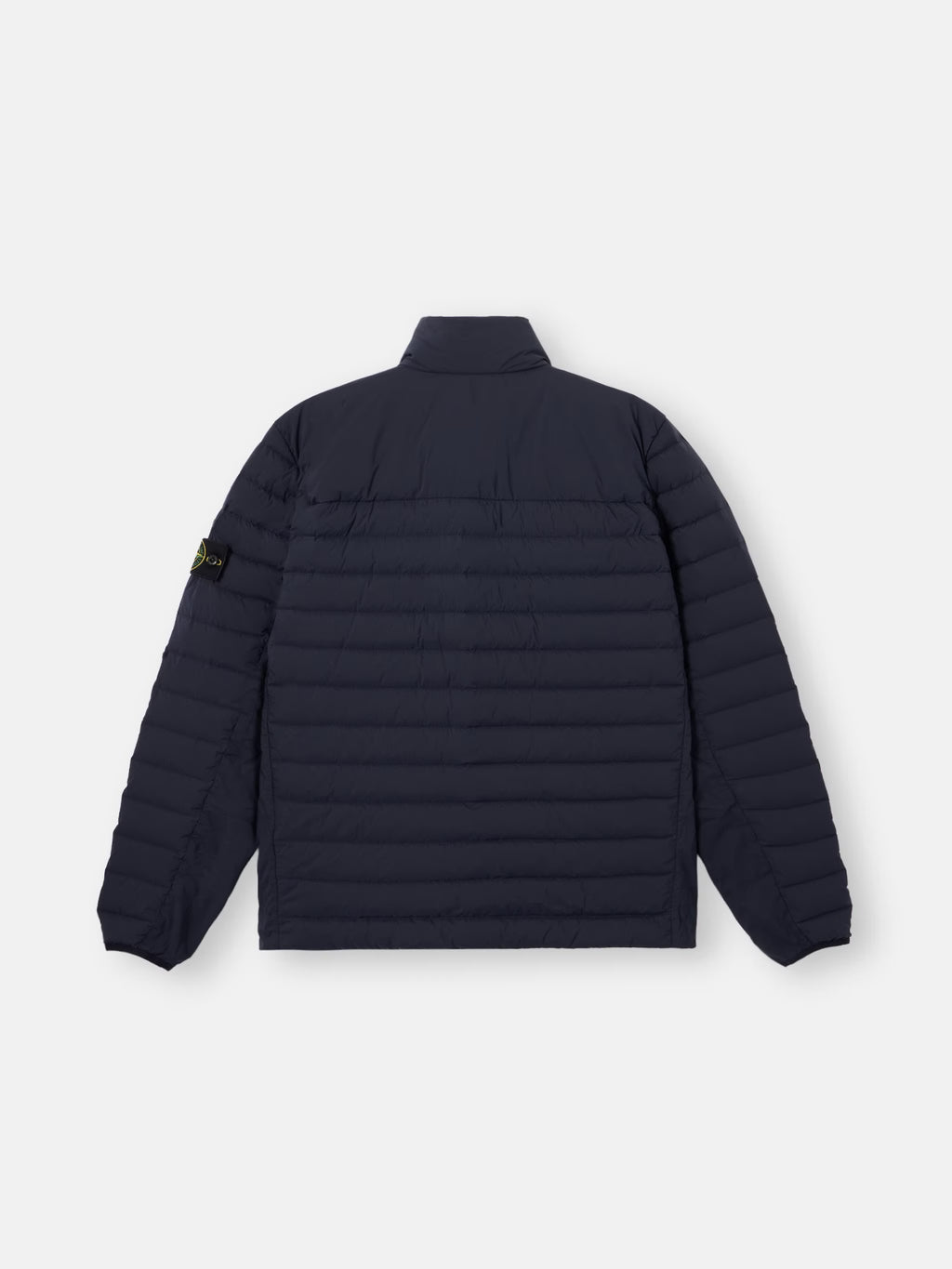 Stone Island Seamless Tunnel Nylon Down-TC Stand Collar Jacket in Navy