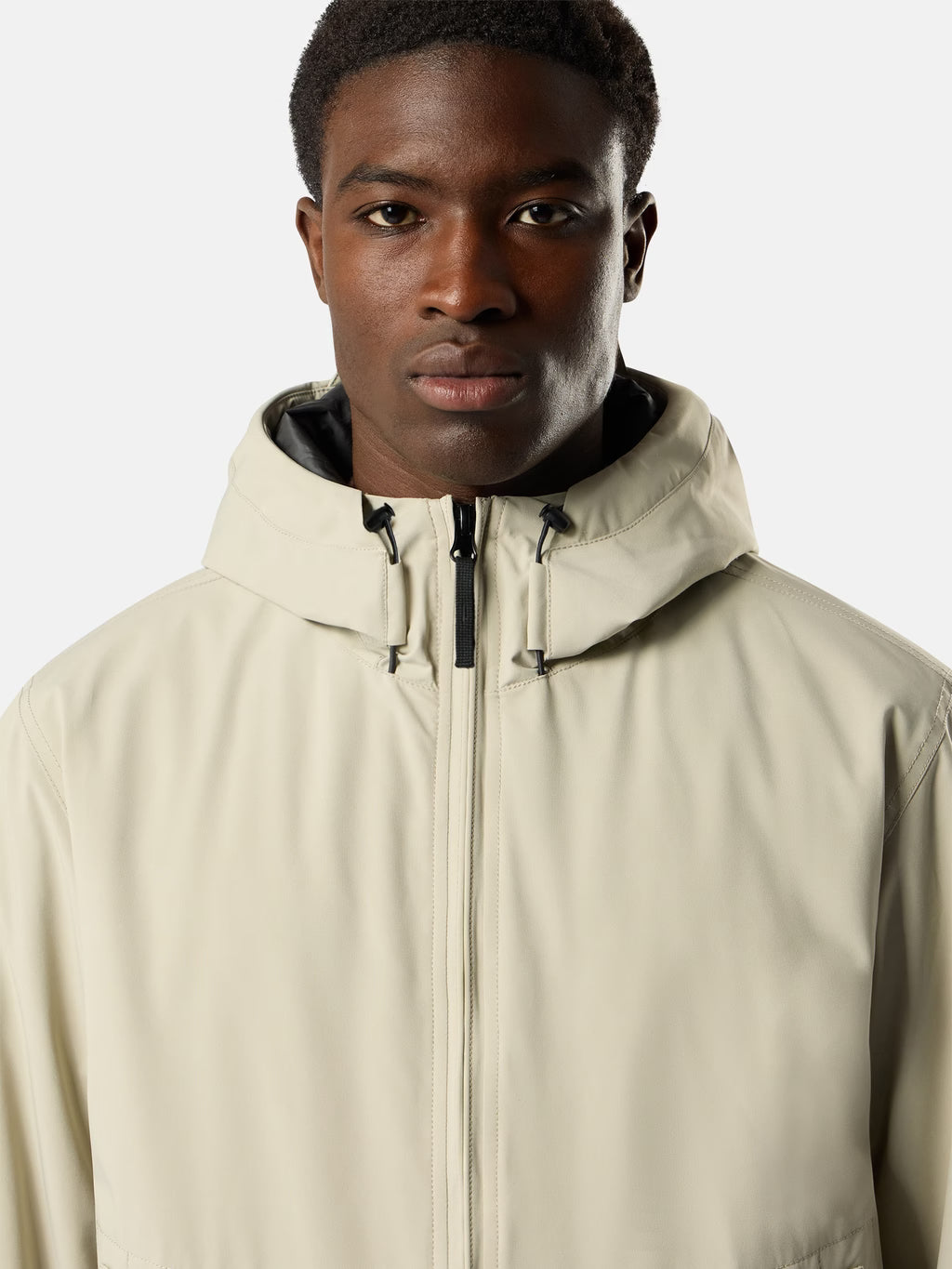 Stone Island Soft Shell-R E.Dye Technology Jacket in Sand