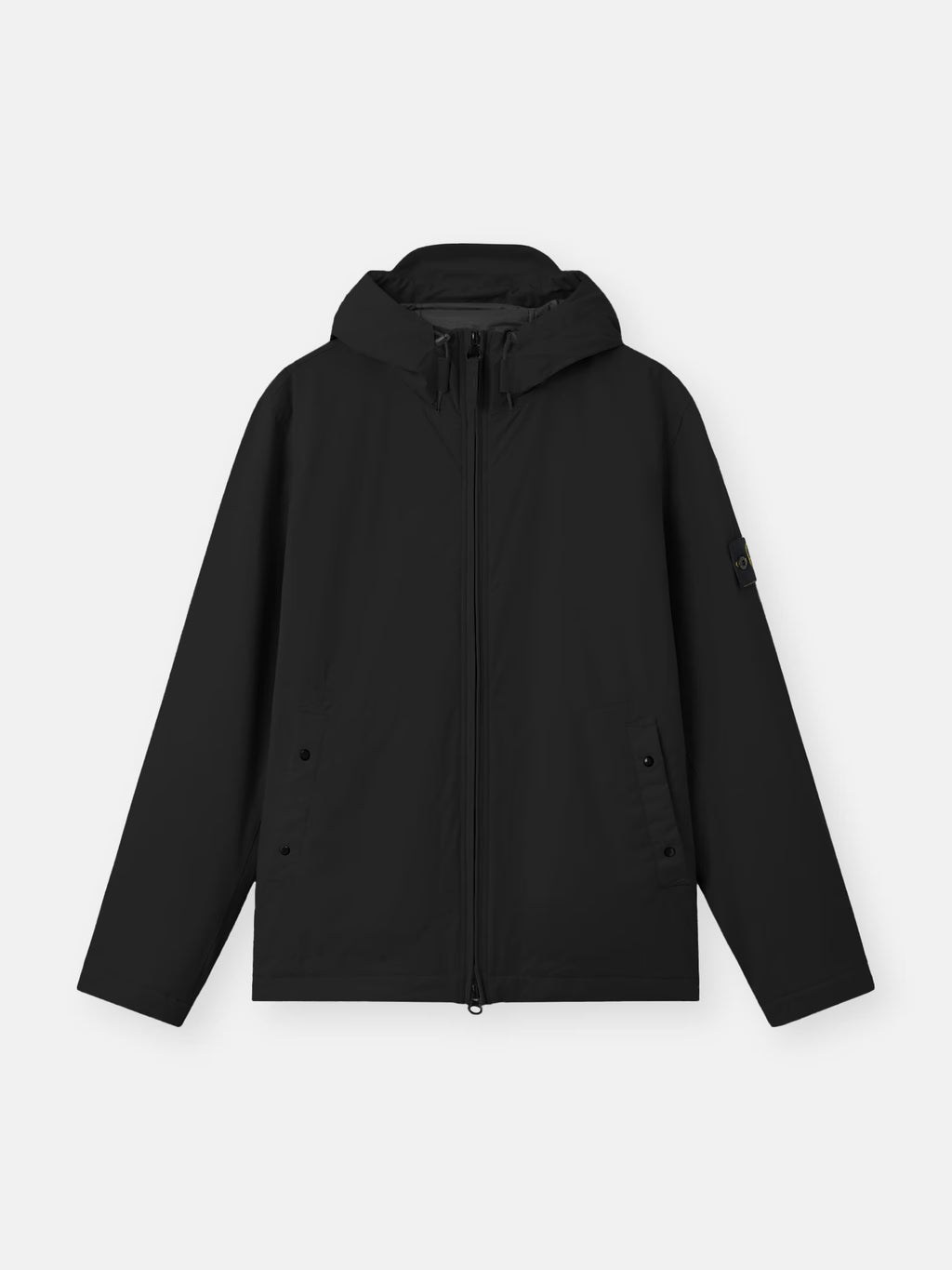 Stone Island Soft Shell-R E.Dye Technology Jacket in Black