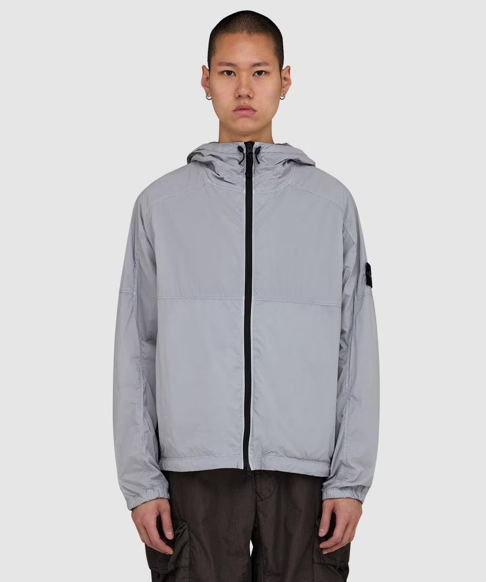 Stone Island Ultralight Nylon Stretch-TC Jacket in Ash Grey