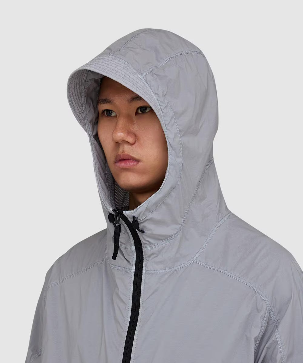 Stone Island Ultralight Nylon Stretch-TC Jacket in Ash Grey