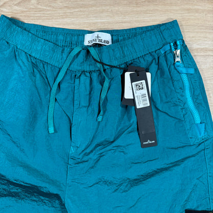 Stone Island Nylon Metal Bermuda Shorts in Turquoise
