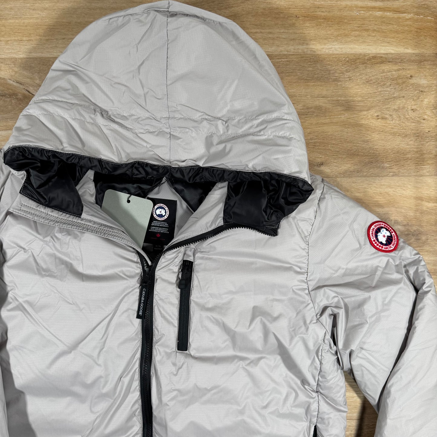 Canada Goose Lodge Hoody in Moonstone Grey