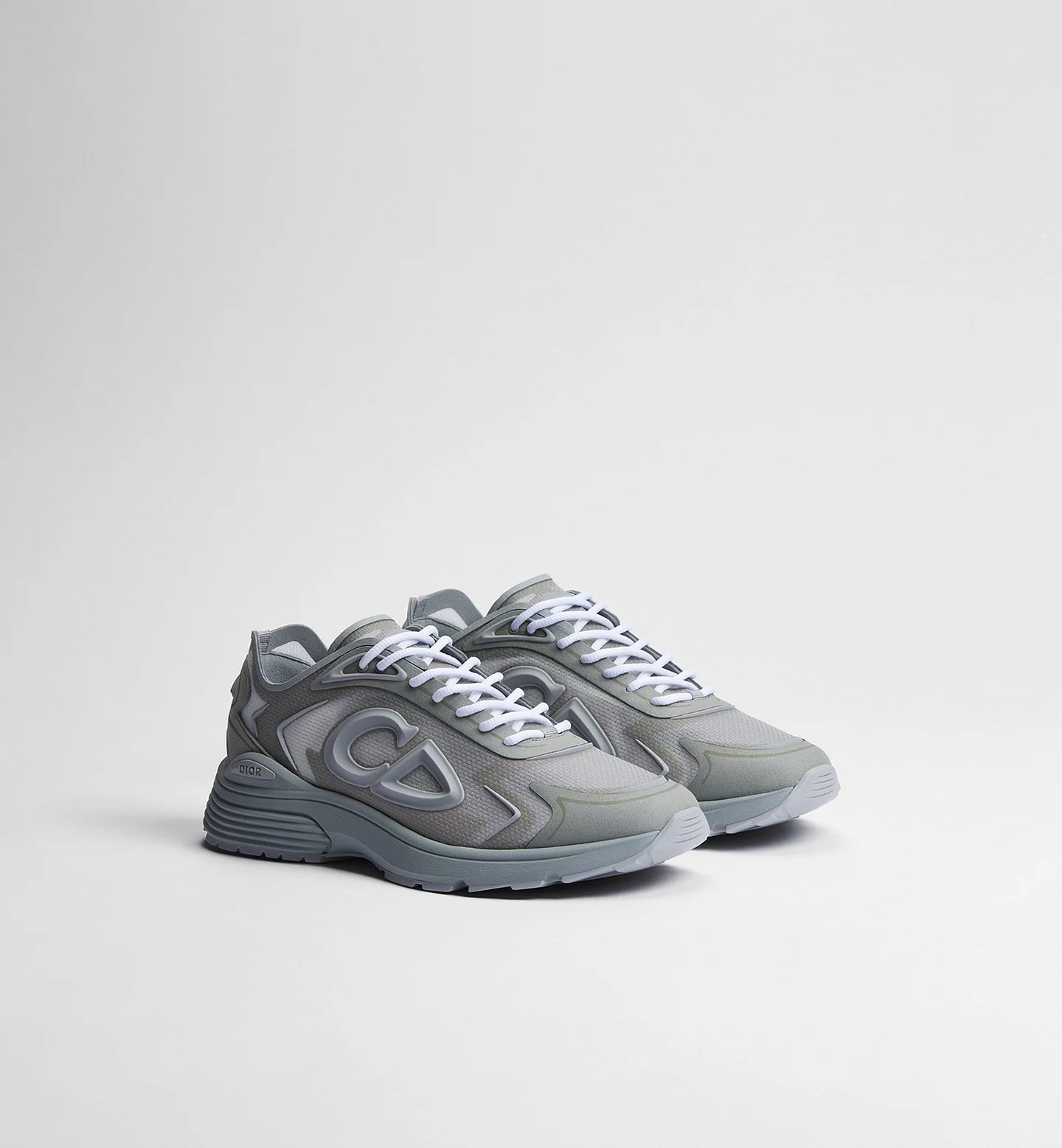 Dior B30 Countdown Tech Sneaker in Grey