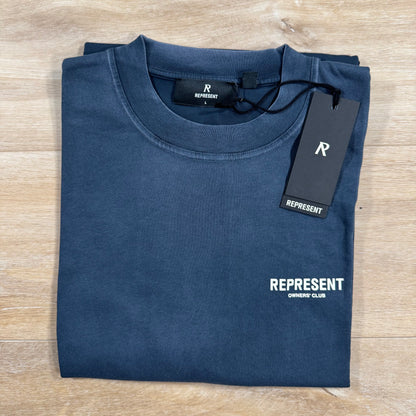 Represent Owners Club T-Shirt in Midnight Navy