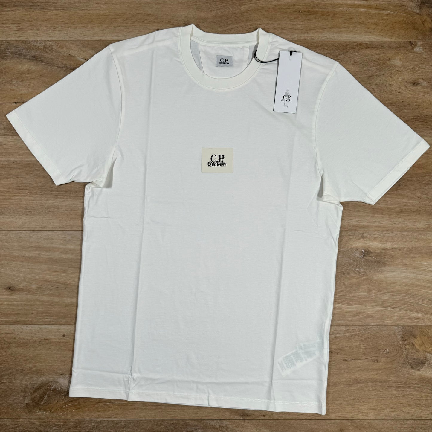 C.P. Company Centre Logo T-Shirt in White