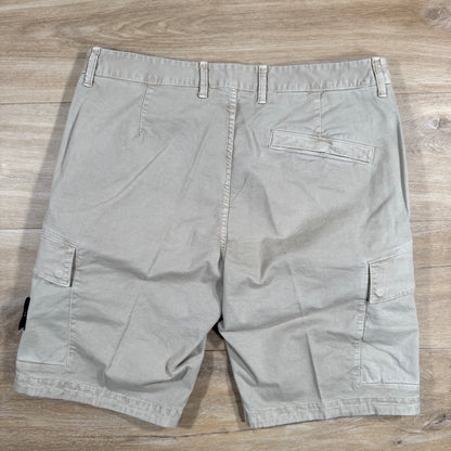 Stone Island Stretch Twill Cargo Shorts in Desert