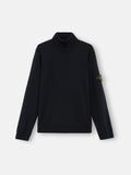 Stone Island Light Pure RWS Wool Turtleneck Jumper in Navy