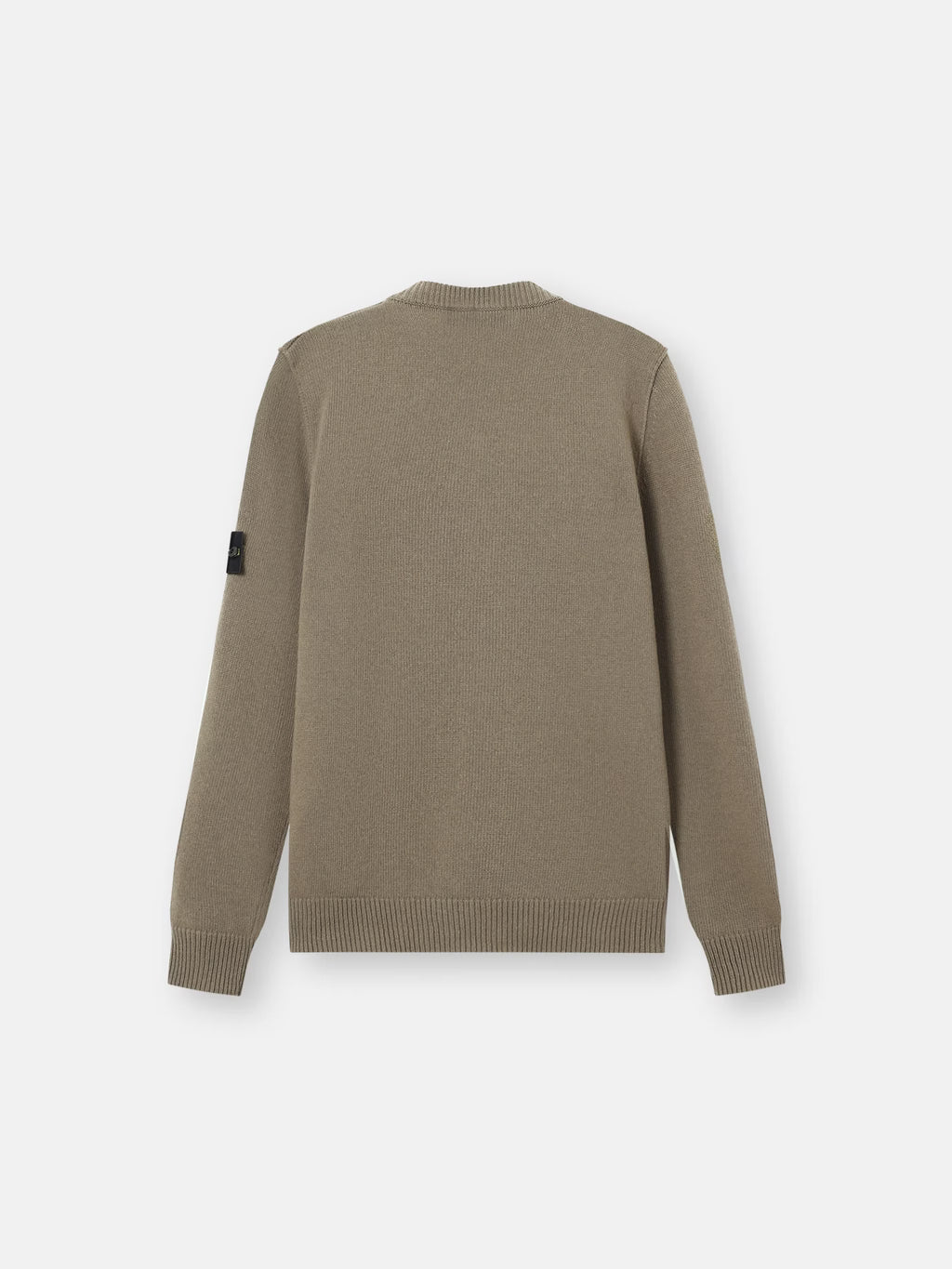 Stone Island Lambswool Crewneck Jumper in Military Green