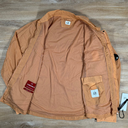 C.P. Company Chrome Lens Overshirt in Pastry Shell