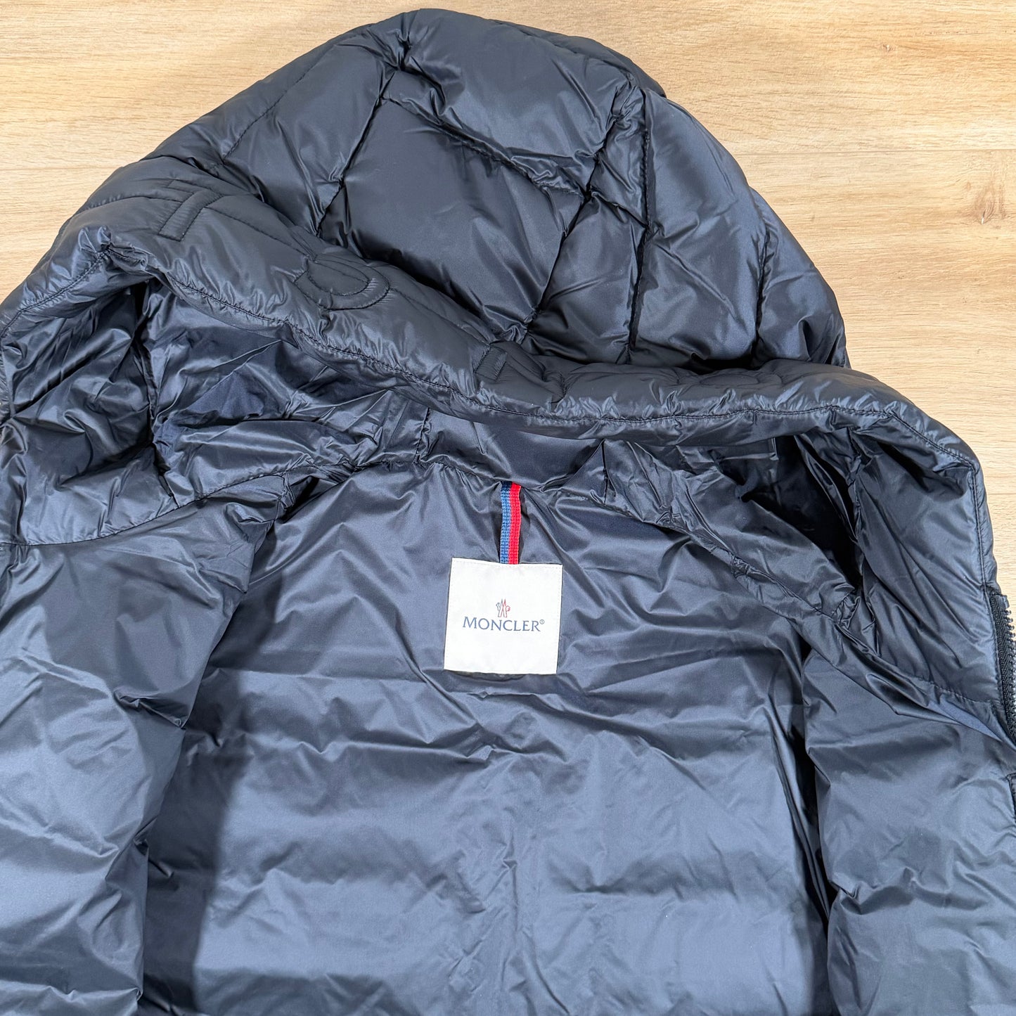 Moncler Najan Hooded Down Jacket in Blue