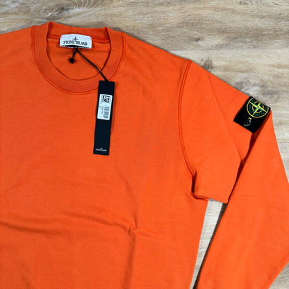 Stone Island Crewneck Sweatshirt in Orange