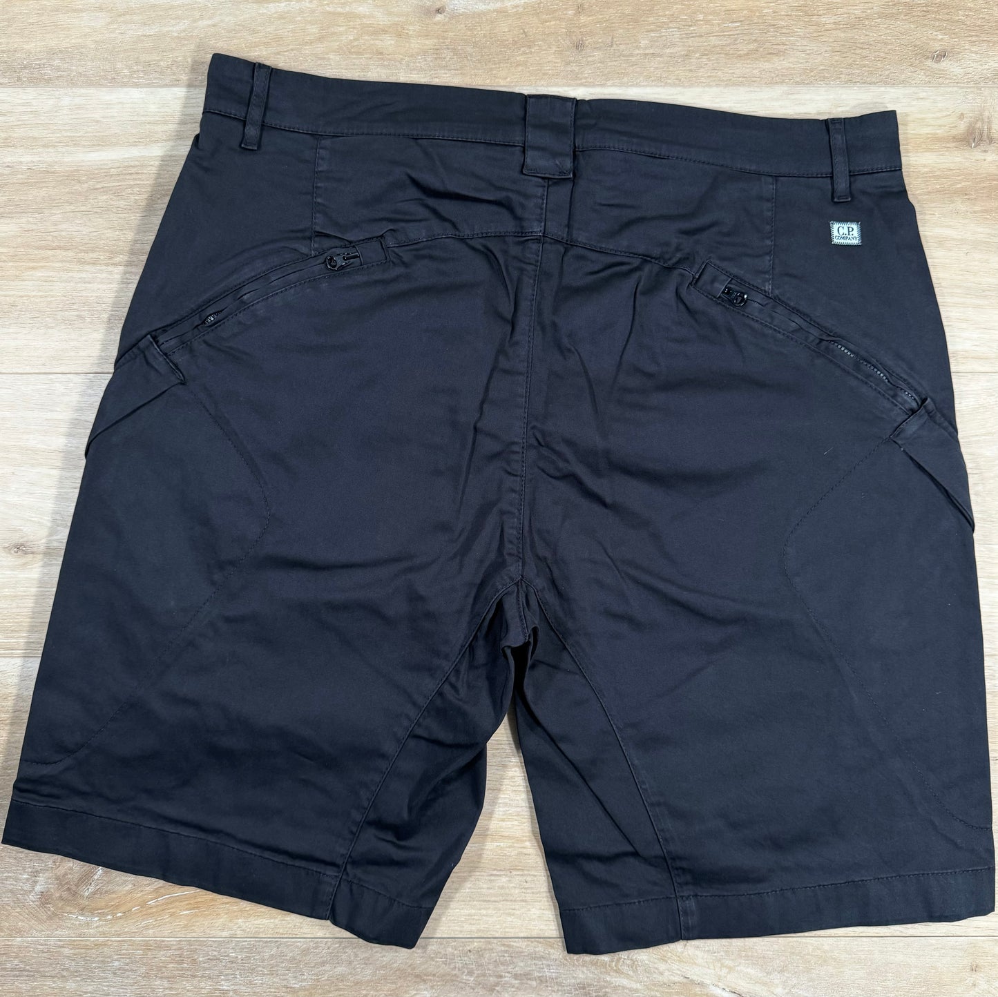 C.P. Company Stretch Utility Shorts in Black